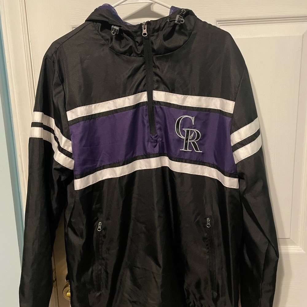 Genuine Merchandise Black and Purple Jacket